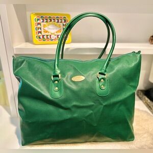 CHRISTIAN DIOR🌻AUTHENTIC HUGE GREEN TOTE